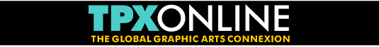 TPX Online Masthead - The Global Graphic Arts Connexion logo